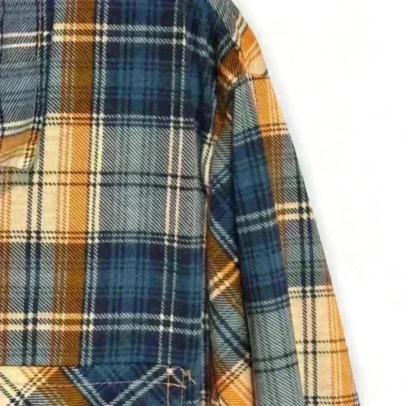 Eden & Olivia Women's Plaid Button-Up Shirt Size Medium Multicolor - Picture 2 of 7